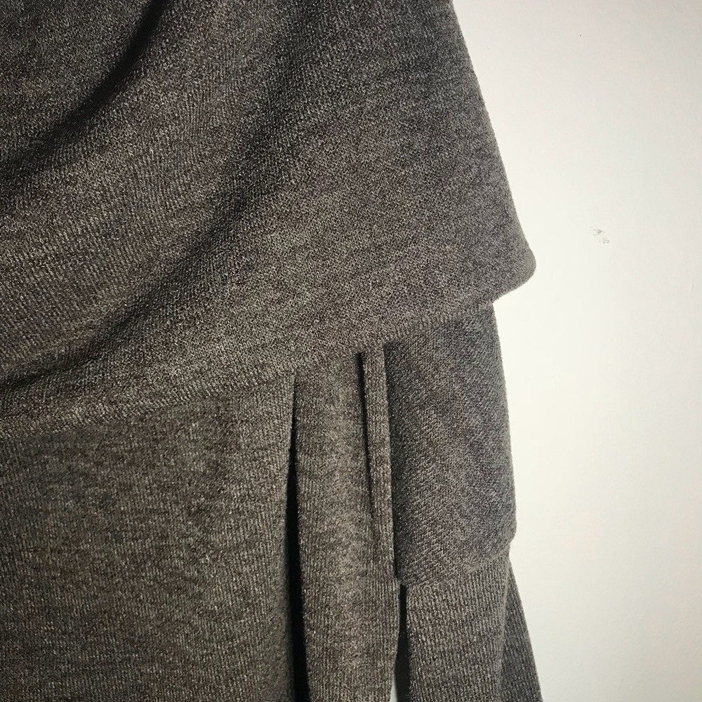 LAST 1✨Choco Brown Off Shoulder Sweater - Picture 3 of 4